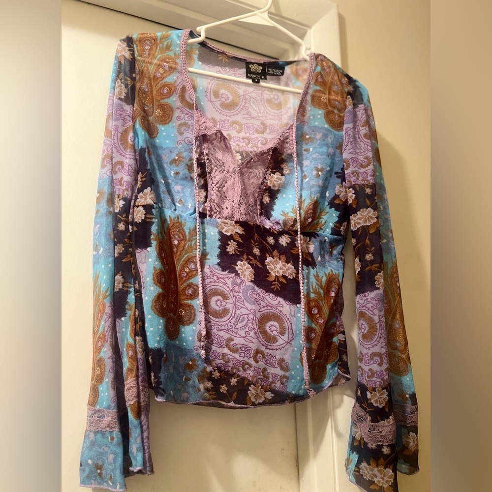 Floral blouse